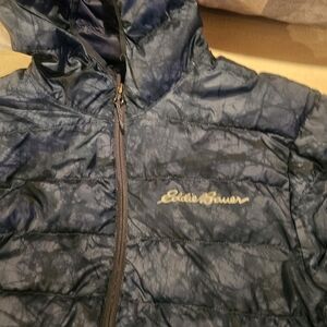 Eddie Bauer Kids Navy Puffer Jacket